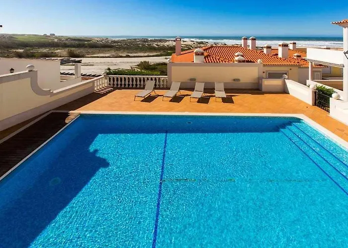 T2 Sea View, Pool, Golf, Private Terrace, Praia Del Rey, Obidos C3 公寓 Amoreira (Leiria)
